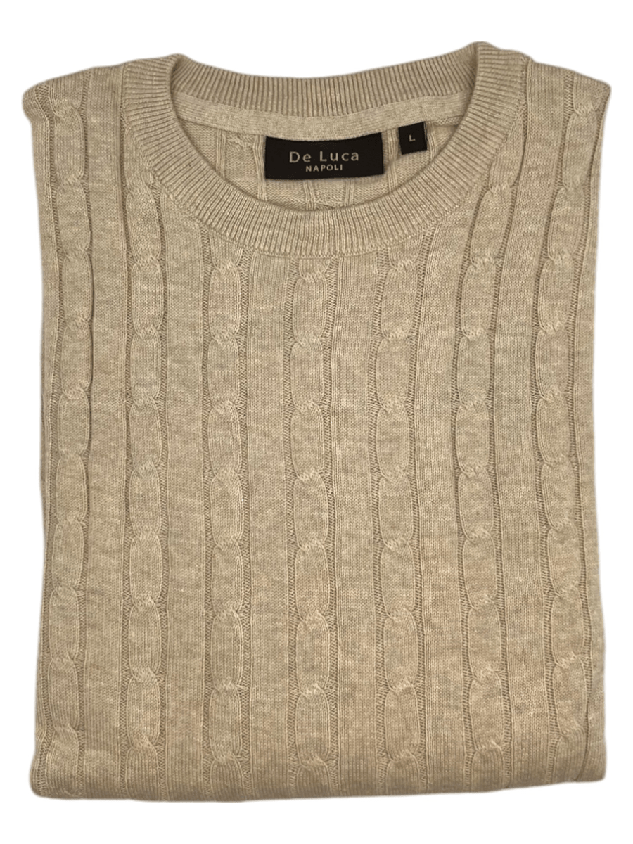 King's Road Strik & Sweat 2345-sand_S - Bygholm Menswear